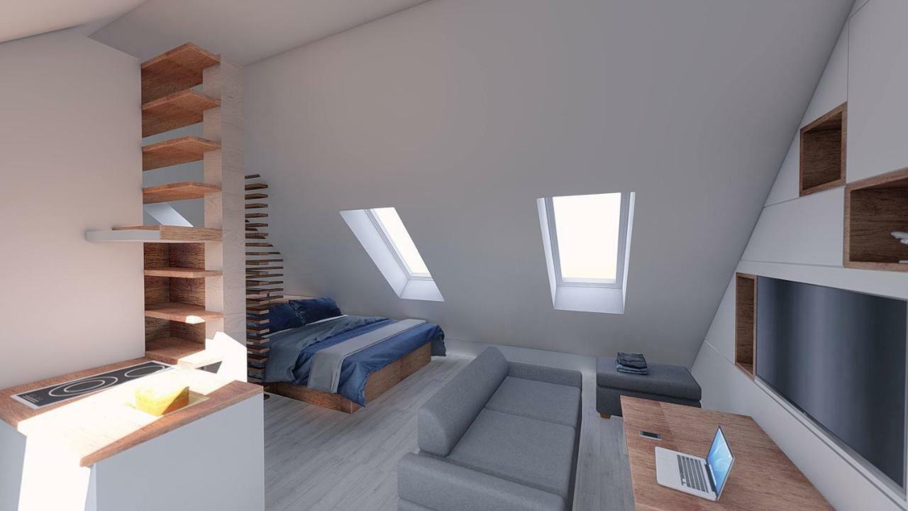 Centrum Apartman S- Dom Бардеев Екстериор снимка